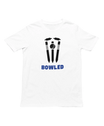 Women Regular Fit Tshirt - Bowled Women Regular Fit Tshirt 180 White | Fullmoon Styles