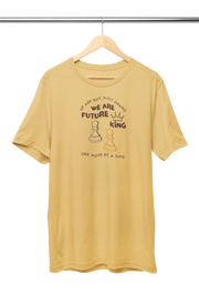 Women Regular Fit Tshirt - We Are Future Kings Women Regular Fit Tshirt 180 Beige | Fullmoon Styles