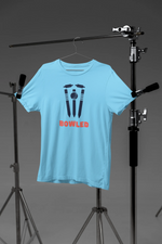 Premium Sky Blue Regular Fit Tshirt for Women - 180 GSM Cotton | Fullmoon Styles