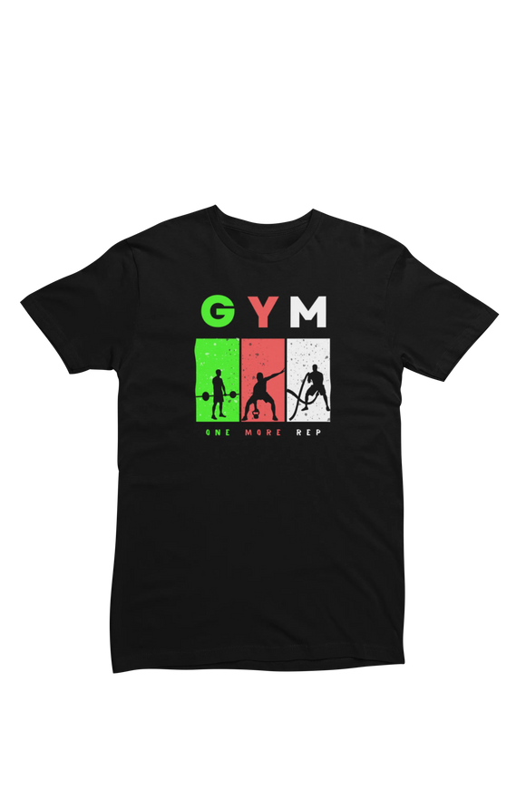 Women Regular Fit Tshirt - One More Rep Women Regular Fit Tshirt 180 Black | Fullmoon Styles