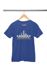 Premium Royal Blue Regular Fit Tshirt for Men - 180 GSM Cotton | Fullmoon Styles