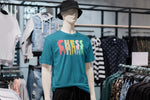 Teal Blue Oversized - Chess Men Oversized 240 Design | Men Fashion
