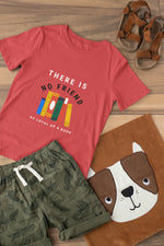 Premium Red Regular Fit Tshirt for Kids - 180 GSM Cotton | Fullmoon Styles
