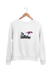 Premium White Regular Fit Sweatshirt for Men - 320 GSM Cotton | Fullmoon Styles