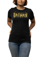 Comfortable Women Regular Fit Tshirt in Black - 180 GSM | Fullmoon Styles