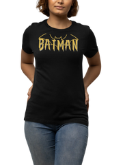 Comfortable Women Regular Fit Tshirt in Black - 180 GSM | Fullmoon Styles