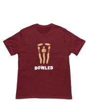 Maroon Regular Fit Tshirt - Bowled Men Regular Fit Tshirt 180 Design | Men Fashion