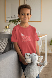 Kids Regular Fit Tshirt - Chess Master Kids Regular Fit Tshirt 180 Red | Fullmoon Styles