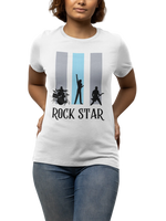 Comfortable Women Regular Fit Tshirt in White - 180 GSM | Fullmoon Styles