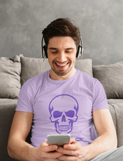 The Terminator I Will Be Back Men Regular Fit Tshirt 180 Lavender Regular Fit Tshirt - Premium Cotton Men Wear