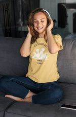 Premium Beige Regular Fit Tshirt for Women - 180 GSM Cotton | Fullmoon Styles