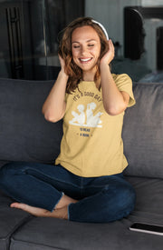 Premium Beige Regular Fit Tshirt for Women - 180 GSM Cotton | Fullmoon Styles