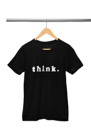 Premium Black Regular Fit Tshirt for Women - 180 GSM Cotton | Fullmoon Styles