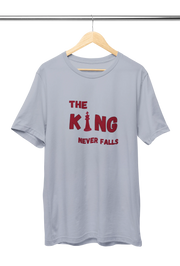 Premium Gray Regular Fit Tshirt for Men - 180 GSM Cotton | Fullmoon Styles