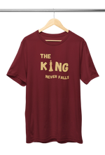 Women Regular Fit Tshirt - King Never Falls Women Regular Fit Tshirt 180 Maroon | Fullmoon Styles