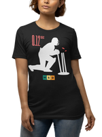 Comfortable Women Regular Fit Tshirt in Black - 180 GSM | Fullmoon Styles