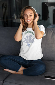 White Regular Fit Tshirt - Good Day To Read Women Regular Fit Tshirt 180 Design | Women Fashion