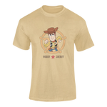 Men Oversized - Toy Story Woody Sheriff Men Oversized 240 Beige | Fullmoon Styles