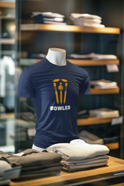Bowled Men Regular Fit Tshirt 180 Navy Blue Regular Fit Tshirt - Premium Cotton Men Wear