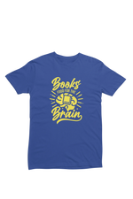 Premium Royal Blue Regular Fit Tshirt for Men - 180 GSM Cotton | Fullmoon Styles