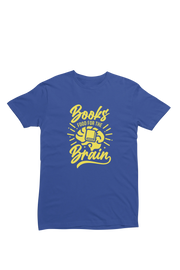 Premium Royal Blue Regular Fit Tshirt for Men - 180 GSM Cotton | Fullmoon Styles