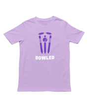 Women Regular Fit Tshirt - Bowled Women Regular Fit Tshirt 180 Lavender | Fullmoon Styles