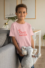 Comfortable Kids Regular Fit Tshirt in Baby Pink - 180 GSM | Fullmoon Styles