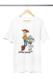 Premium White Regular Fit Tshirt for Men - 180 GSM Cotton | Fullmoon Styles