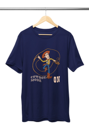 Premium Navy Blue Oversized for Men - 210 GSM Cotton | Fullmoon Styles