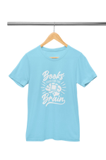 Comfortable Women Regular Fit Tshirt in Sky Blue - 180 GSM | Fullmoon Styles
