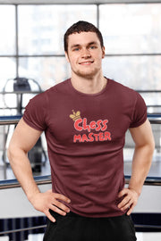 Chess Master Men Regular Fit Tshirt 180 Maroon Regular Fit Tshirt - Premium Cotton Men Wear