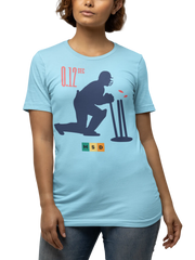 Comfortable Women Regular Fit Tshirt in Sky Blue - 180 GSM | Fullmoon Styles