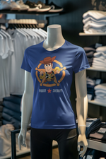 Royal Blue Regular Fit Tshirt - Toy Story Woody Sheriff Women Regular Fit Tshirt 180 Design | Women Fashion