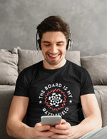 Battlefield Men Regular Fit Tshirt 180 Black Regular Fit Tshirt - Premium Cotton Men Wear