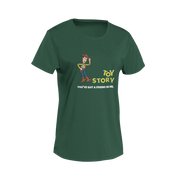 Women Regular Fit Tshirt - Toy Story Woody Women Regular Fit Tshirt 180 Bottle Green | Fullmoon Styles