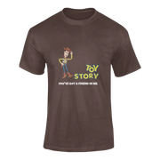 Women Oversized - Toy Story Woody Women Oversized 210 Brown | Fullmoon Styles