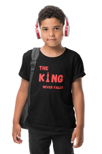 Comfortable Kids Regular Fit Tshirt in Black - 180 GSM | Fullmoon Styles