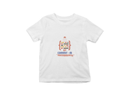Git Commit Awesomeness Kids Regular Fit Tshirt 180 White Regular Fit Tshirt - Premium Cotton Kids Wear