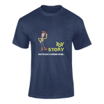 Women Oversized - Toy Story Woody Women Oversized 210 Navy Blue | Fullmoon Styles