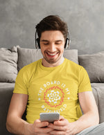 Battlefield Men Regular Fit Tshirt 180 Yellow Regular Fit Tshirt - Premium Cotton Men Wear