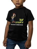 Comfortable Kids Regular Fit Tshirt in Black - 180 GSM | Fullmoon Styles