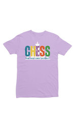 Men Regular Fit Tshirt - Chaos Checkmate Men Regular Fit Tshirt 180 Lavender | Fullmoon Styles