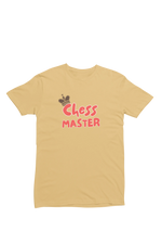 Women Regular Fit Tshirt - Chess Master Women Regular Fit Tshirt 180 Beige | Fullmoon Styles