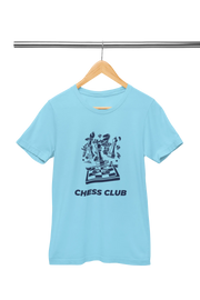 Premium Sky Blue Regular Fit Tshirt for Men - 180 GSM Cotton | Fullmoon Styles