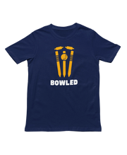 Women Regular Fit Tshirt - Bowled Women Regular Fit Tshirt 180 Navy Blue | Fullmoon Styles