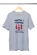 Women Regular Fit Tshirt - Waiting For Command Women Regular Fit Tshirt 180 Gray | Fullmoon Styles