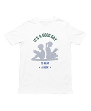 Good Day To Read Men Regular Fit Tshirt 180 White Regular Fit Tshirt - Premium Cotton Men Wear