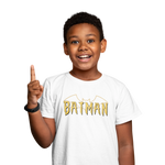 Comfortable Kids Regular Fit Tshirt in White - 180 GSM | Fullmoon Styles