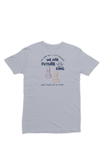 Women Regular Fit Tshirt - We Are Future Kings Women Regular Fit Tshirt 180 Gray | Fullmoon Styles
