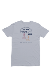Women Regular Fit Tshirt - We Are Future Kings Women Regular Fit Tshirt 180 Gray | Fullmoon Styles
